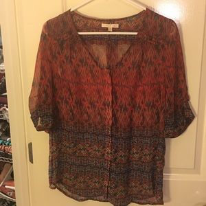 Mayven V Neck Blouse